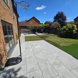 Garden path and patio cleaning
